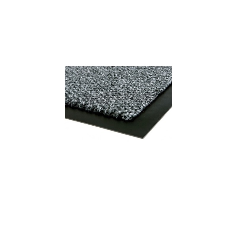 Tapis d'entrée de propreté absorbant IDS CAHORS gris de 40 x 60