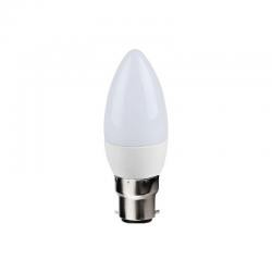 Ampoule led flamme à baïonnette B22 KOSNIC 04478 de 5w - 400 lumens -  2700k