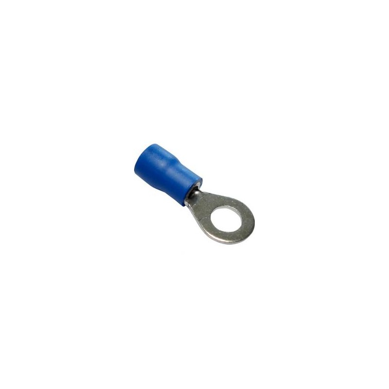 Cosses à sertir bleu TIBELEC 425030 ronde de 6.5 mm