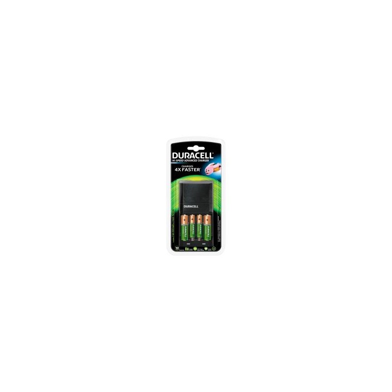 Duracell Chargeur Piles Rechargeables Rapide 45 minutes