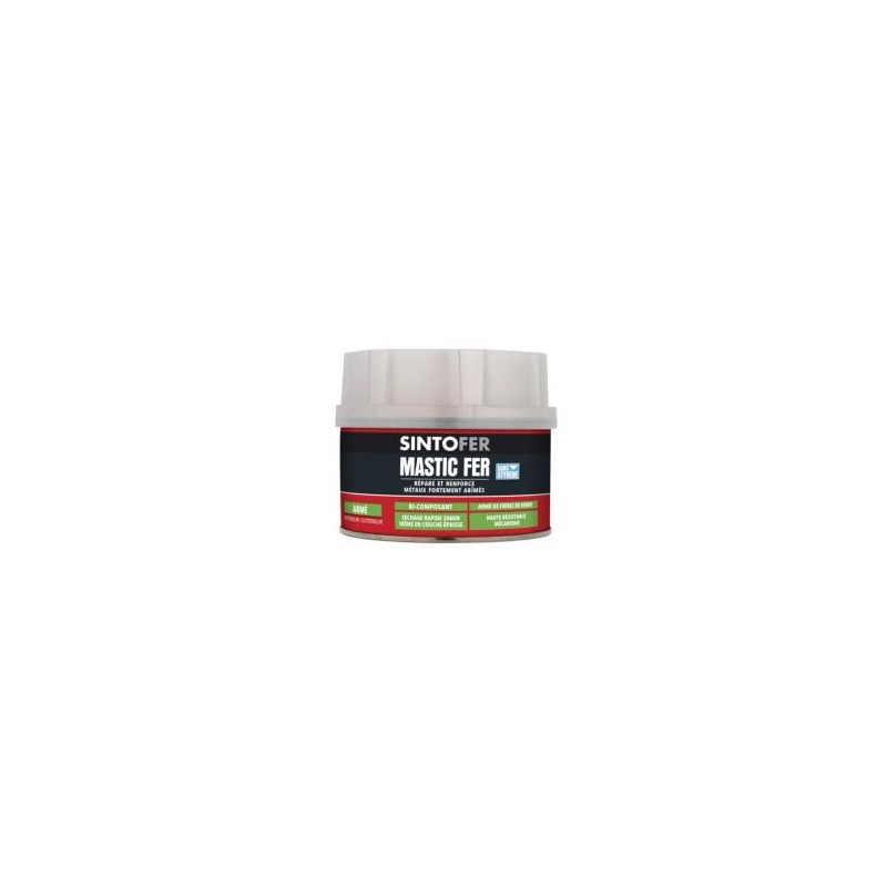 Mastic de réparation SINTOFER armé 30901 de 550 grs