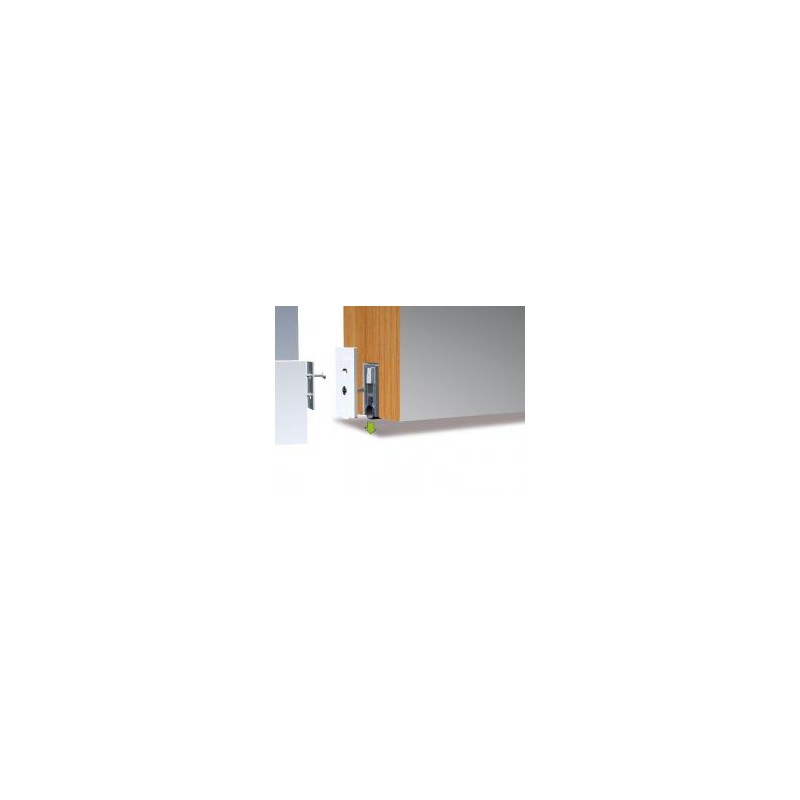 Bas de porte automatique aluminium -ellen-matic2- ELLEN 1807053D de 83cm