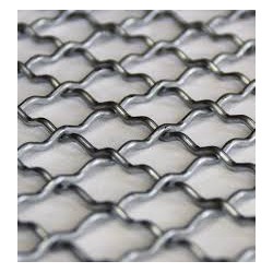 Grillage ondulé clair de 2 ml x 1 ml - maille de 40 x 40 m/m