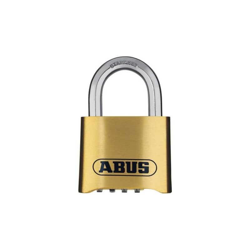 Cadenas à combinaison 4 chiffres anse inox ABUS 180IB de 50m/m