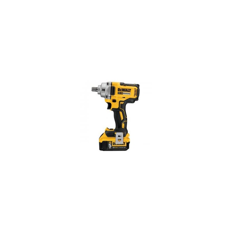 Boulonneuse à chocs carré de 1/2 compact sans fil DEWALT DCF894P2-QW de  18v - 5Ah - 447Nm