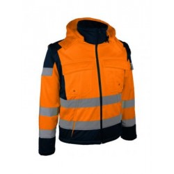 Veste softshell 2 en 1 hivi...