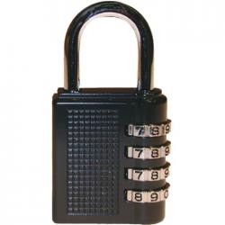 Cadenas à combinaison 4 chiffres noir ABUS 0027313 de 51 x 96 m/m