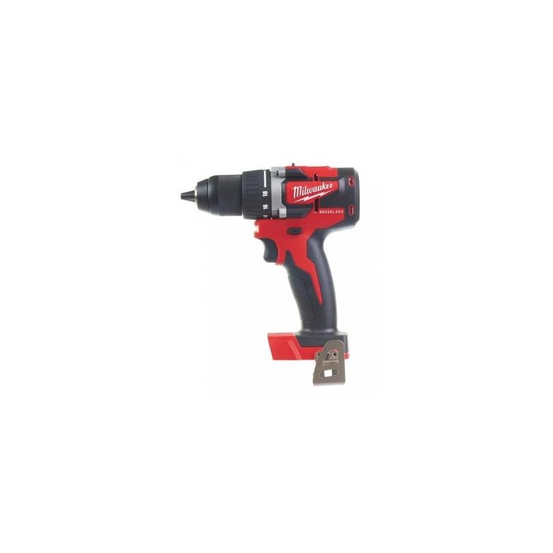 Perceuse visseuse sur batterie sans charbons mandrin métal MILWAUKEE M18  CBLDD-0X3 de 18 V - 60 Nm