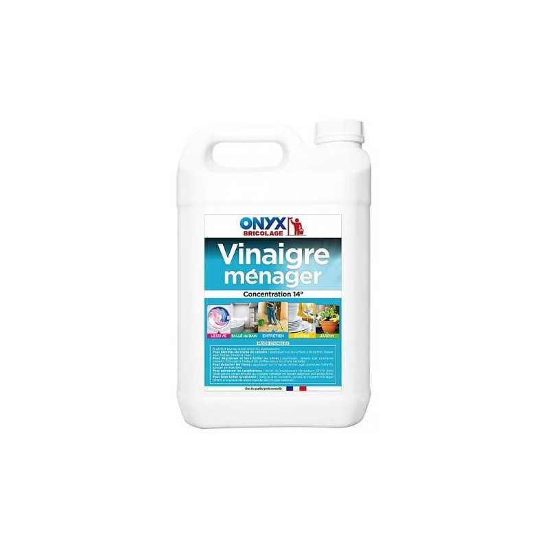 Vinaigre blanc ménager 14° ARDEA E45050503 5 litres