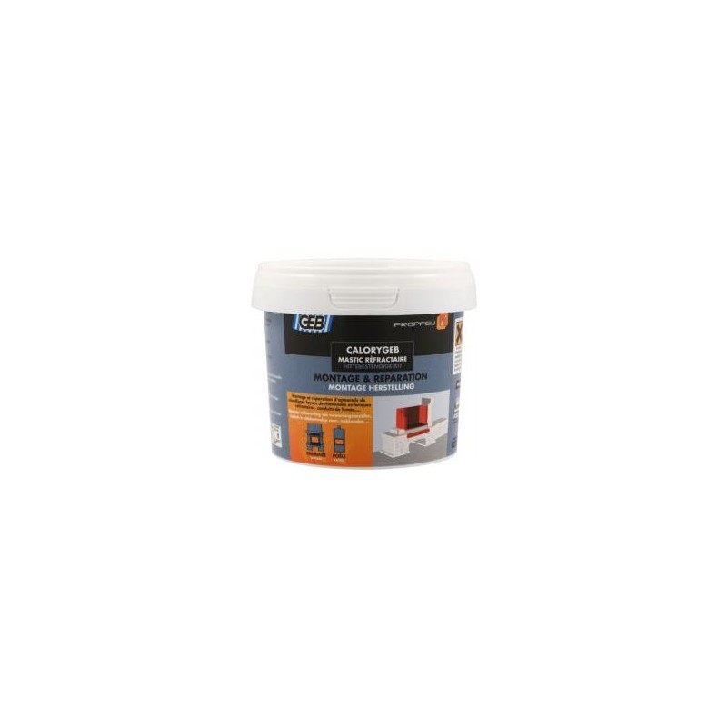 Mastic réfractaire GEB Calorygeb de 600 grs