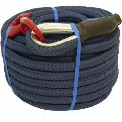Corde à poulie bleu -...