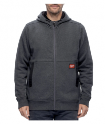 Sweat à capuche zippé...