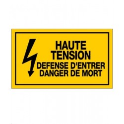 Plaque de signalisation de...