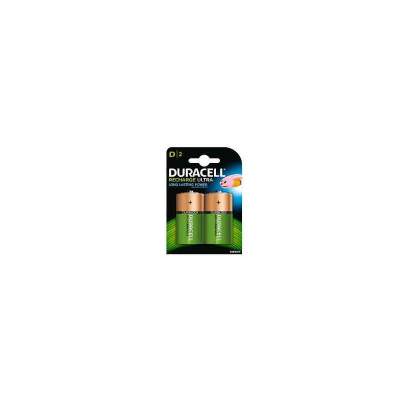 Pile duracell ultra de 1.2V rechargeable 3000MAH typeD