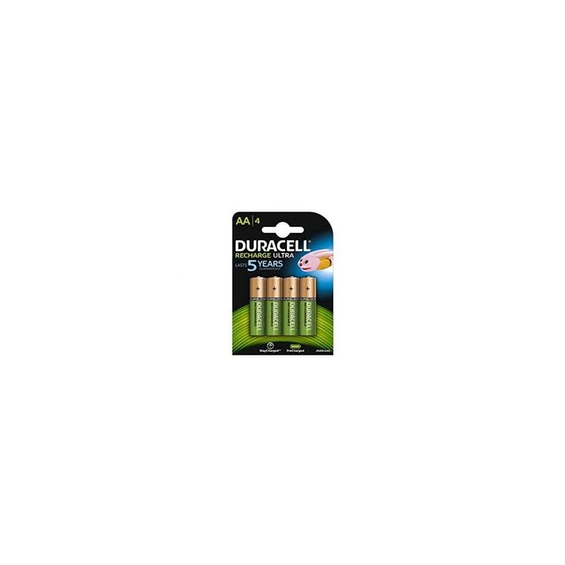 Piles rechargeables Duracell AA 2500mah