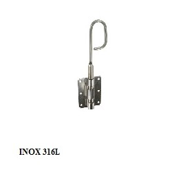 Verrou baïonnette inox 316L...