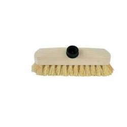 Balai brosse frottoir nylon PP blanc alimentaire 30cm - RETIF