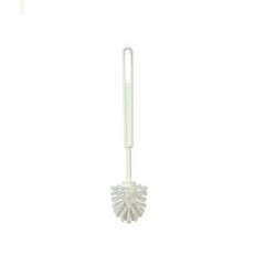 Brosse wc boule blanche