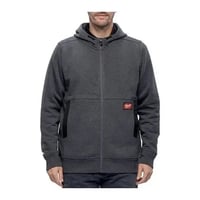 Sweat à capuche zippé GRIDIRON MILWAUKEE gris - Guillemarre Quincaillerie