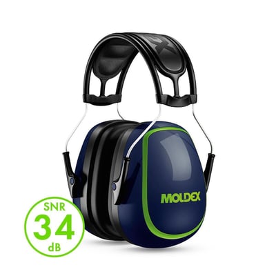 Casque anti bruit m5 moldex 612001 de 34 db guillemarre quincaillerie