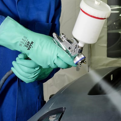 Gant protection chimique nitrile interieur flockee ultranitril 492 mapa 34492241 taille 11 guillemarre quincaillerie 2 