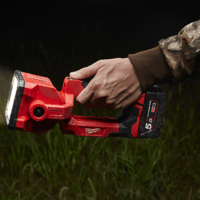 Lampe torche portable longue portee m18 sled 0 milwaukee 4933459159 de 1250 lumens 18v guillemarre quincaillerie 4 