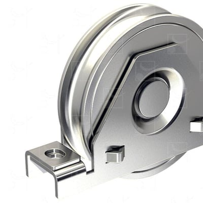 Monture interieur avec galet de 80 mantion 22081r16 guillemarre quincaillerie