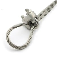 Serre cable a etrier en inox 3162 guillemarre quincaillerie