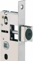 Serrure a larder pene dormant reversible a cylindre stremler 2460 guillemarre quincaillerie